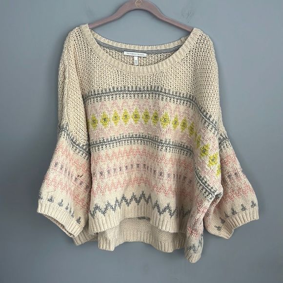 Cozy Multicolor Knit Sweater - Picture 3 of 16